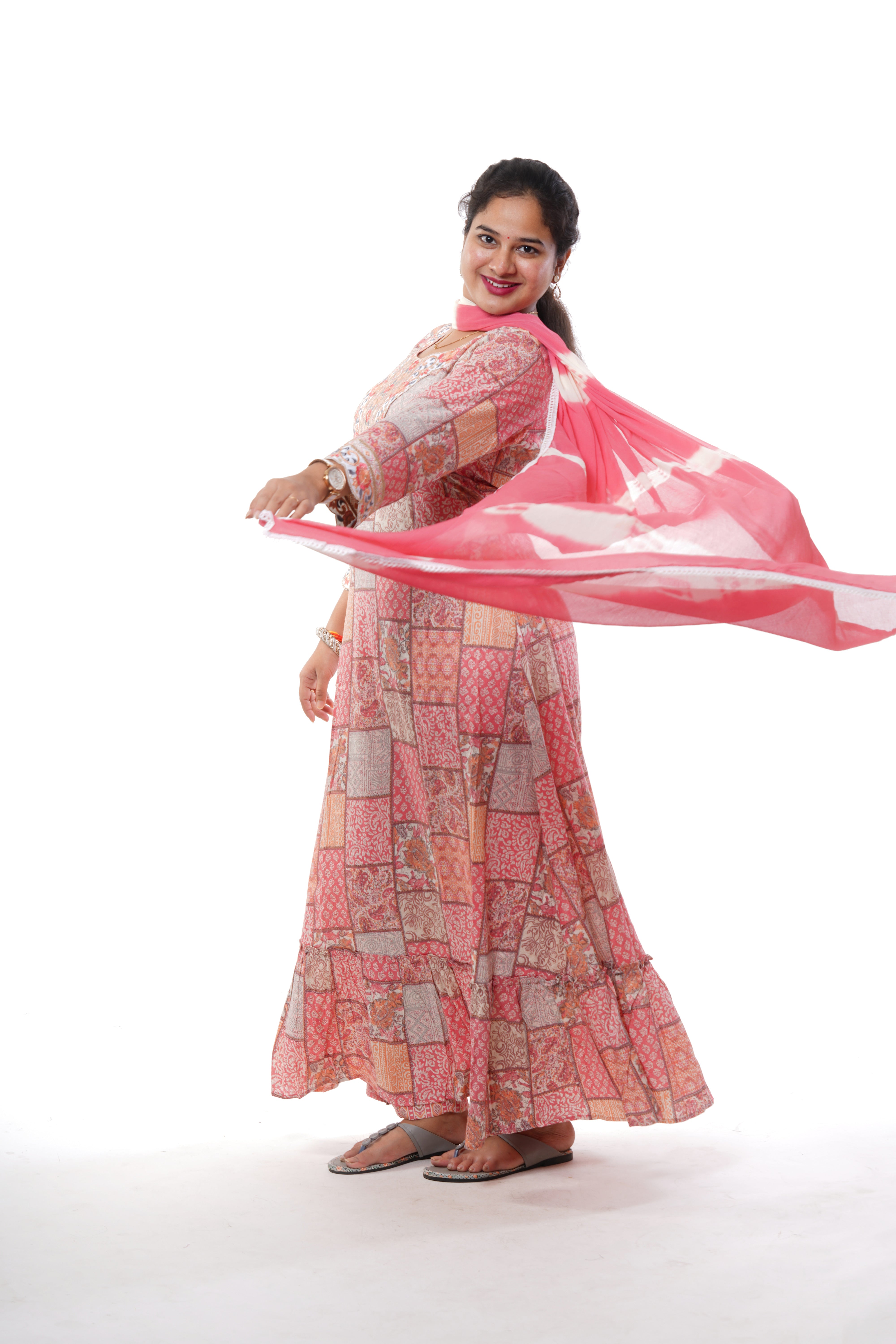 anarkali kurti set for women