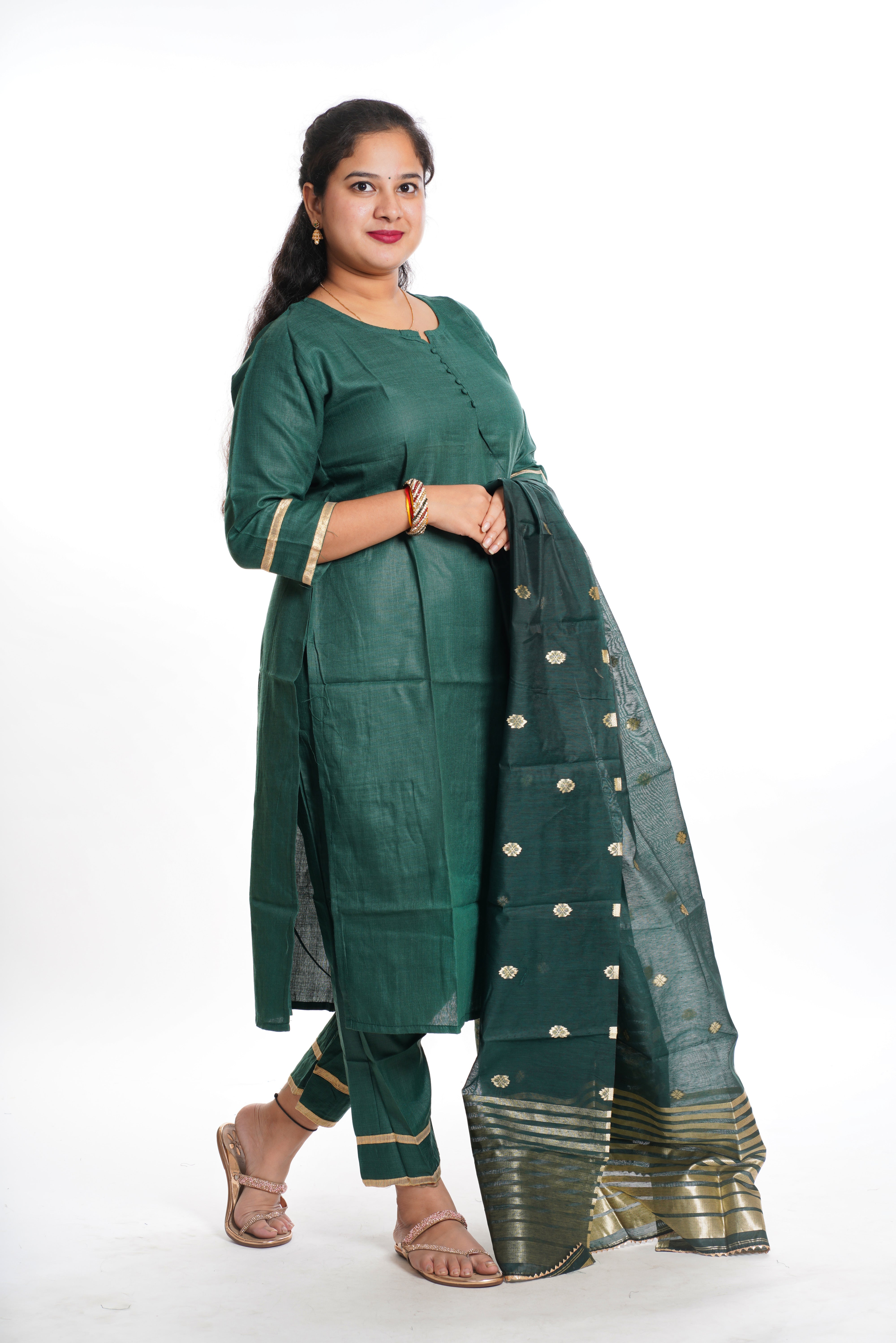 3 piece kurti set