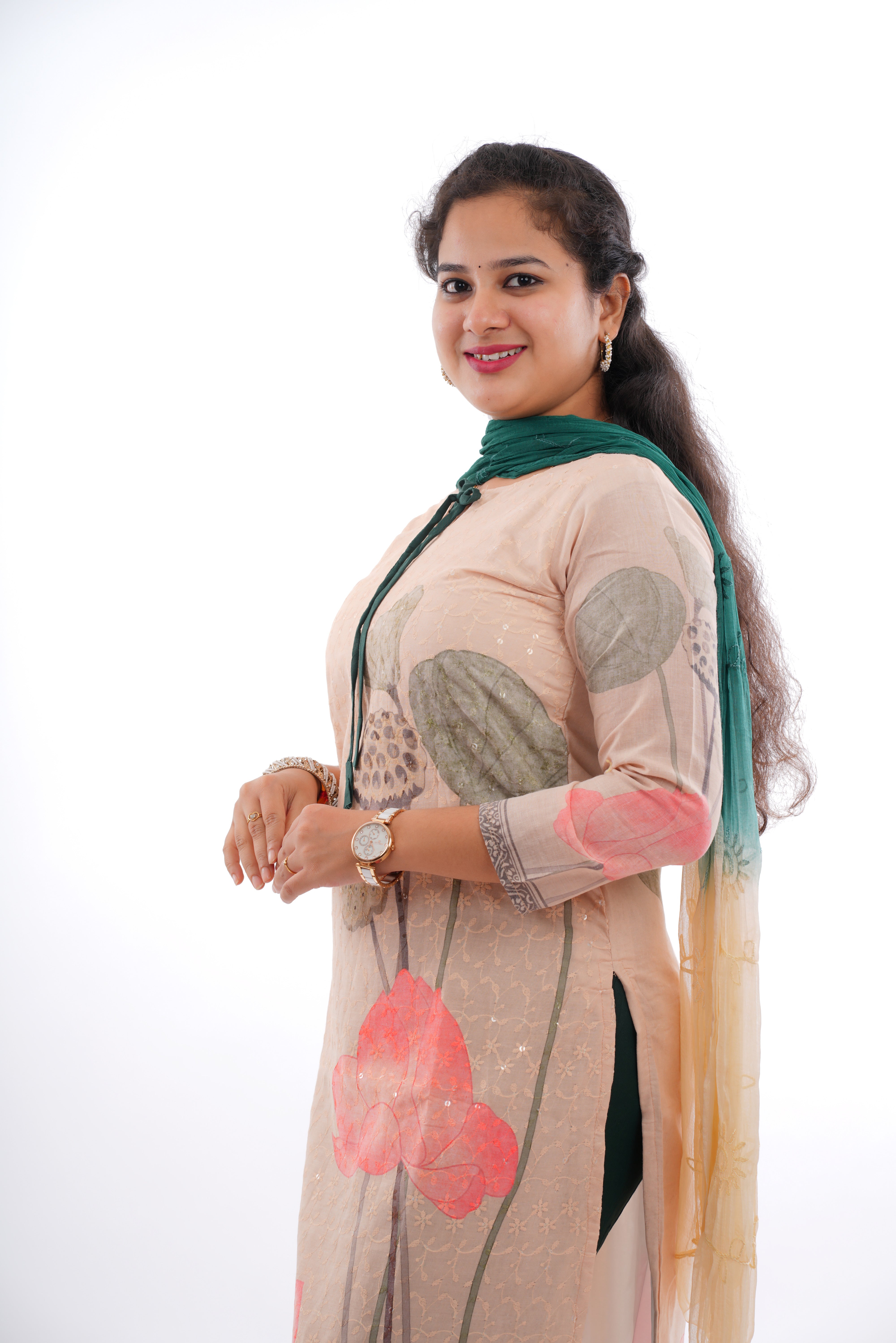 cotton kurti 3 piece set