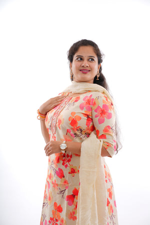 3 piece kurti set