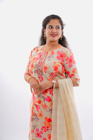 cotton kurti set for women