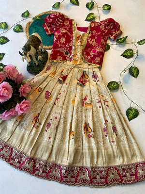 Kids Gown with Coat vastralyn