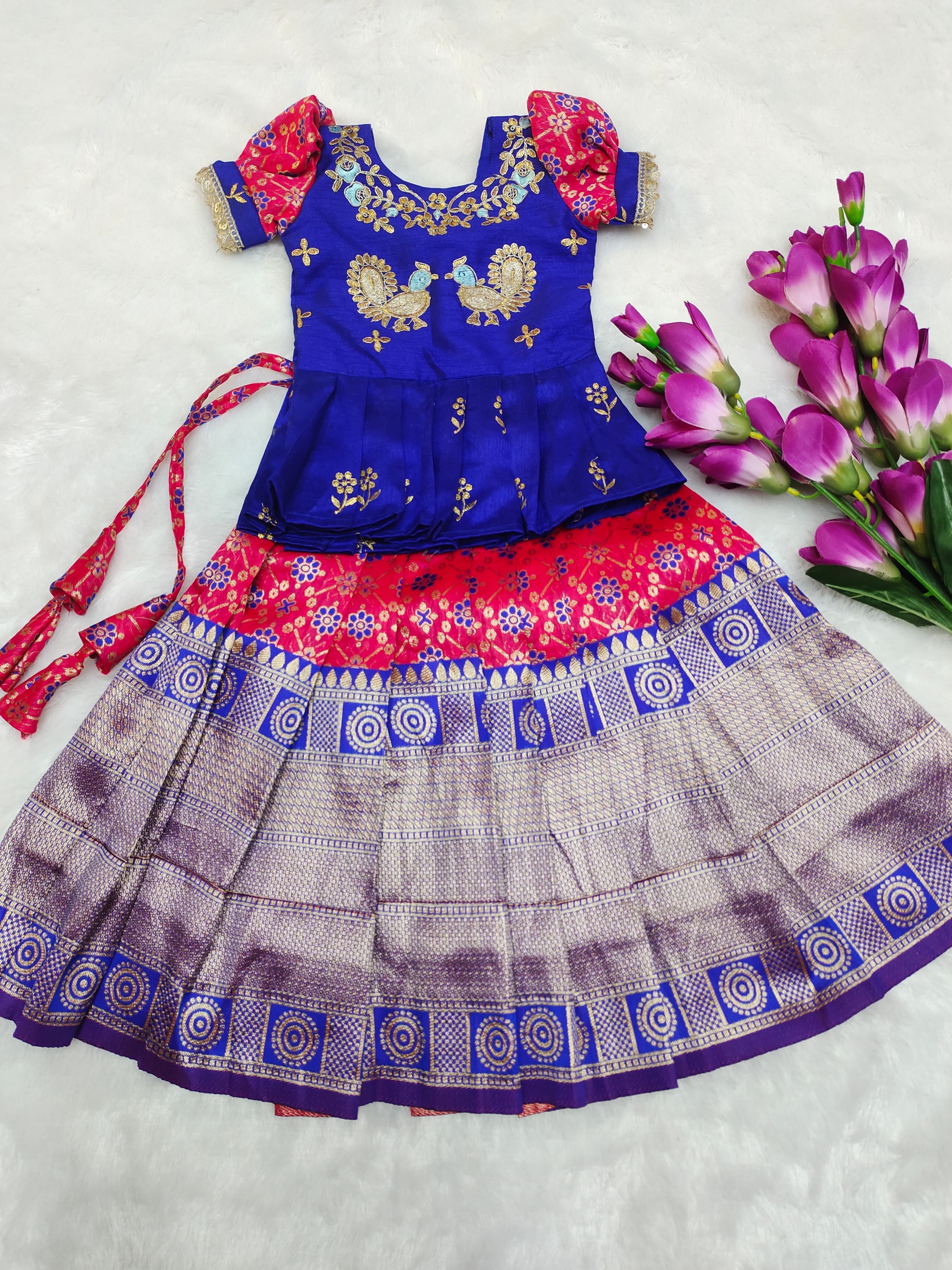 lehenga for 1 year baby girl