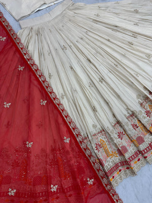 Embroidered Lehenga for Women