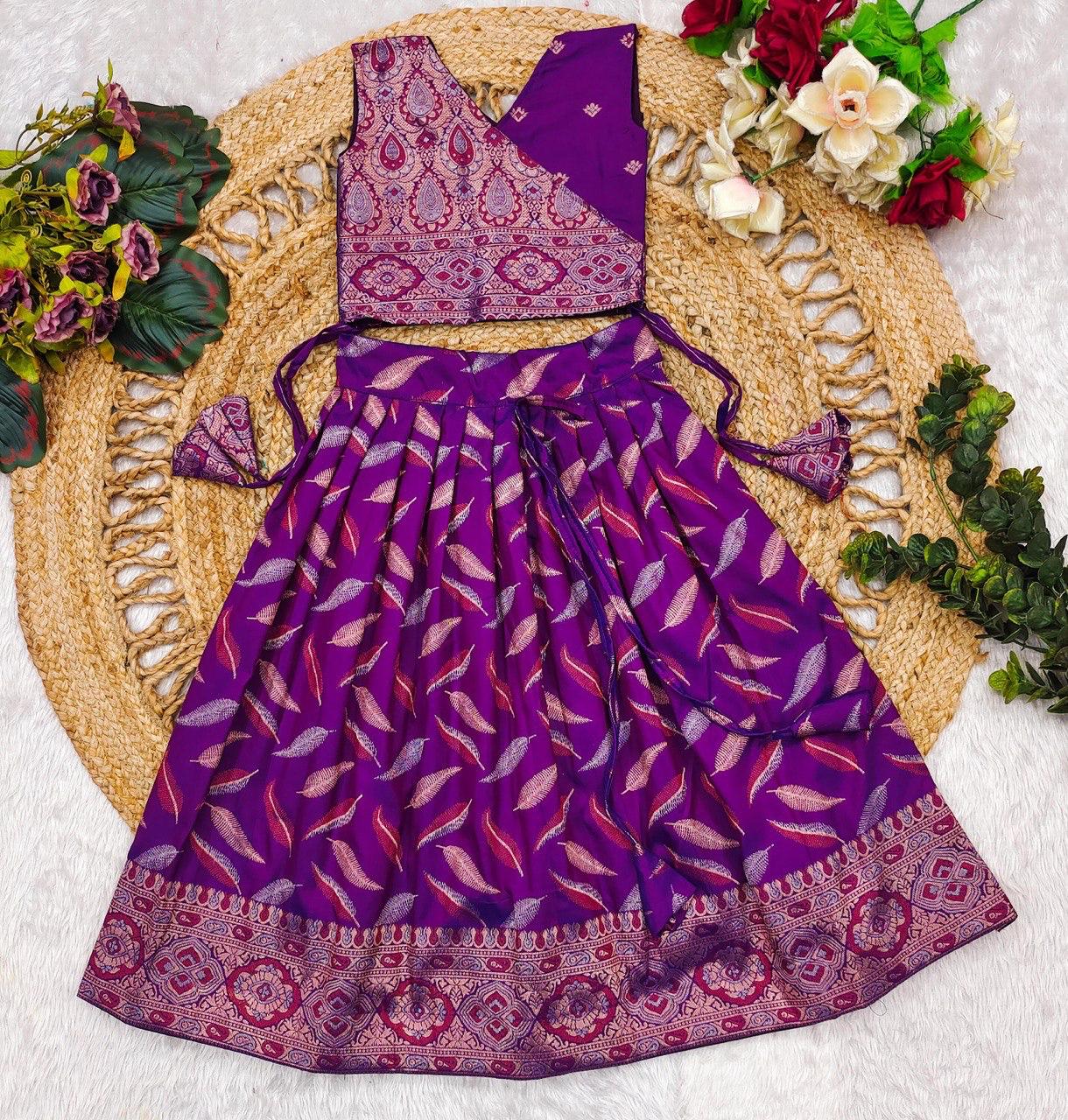 kids new design lehengas