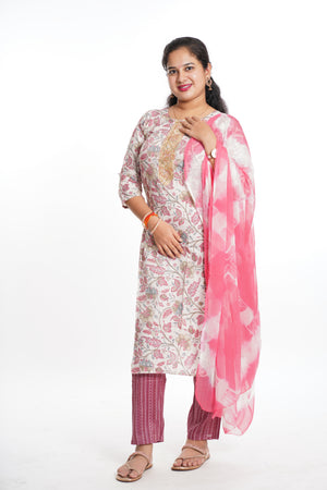 3 piece kurti set