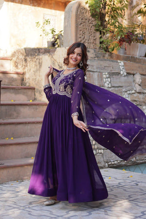 party wear gown for women