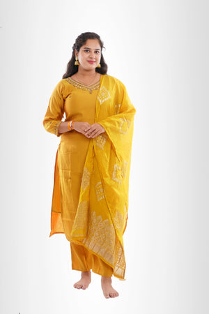 festive wear kurti set