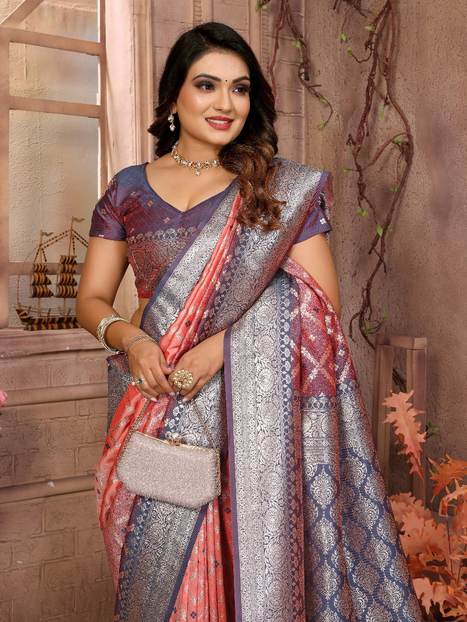 soft silk saree for women