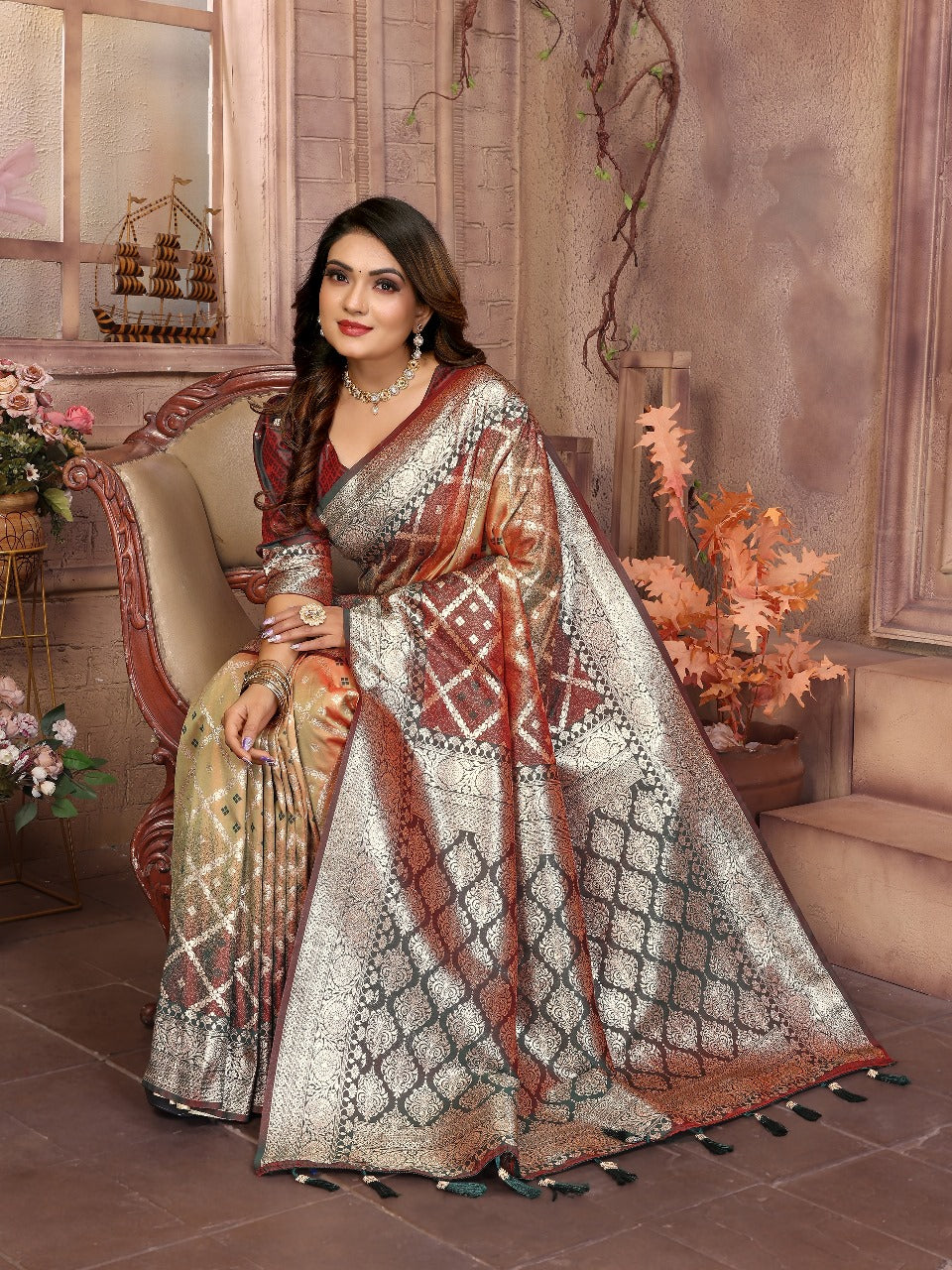 Vastralyn silk saree