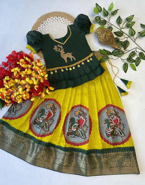 Dola silk lehenga set