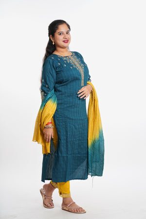 cotton kurti set