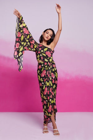 floral print co-ord dress