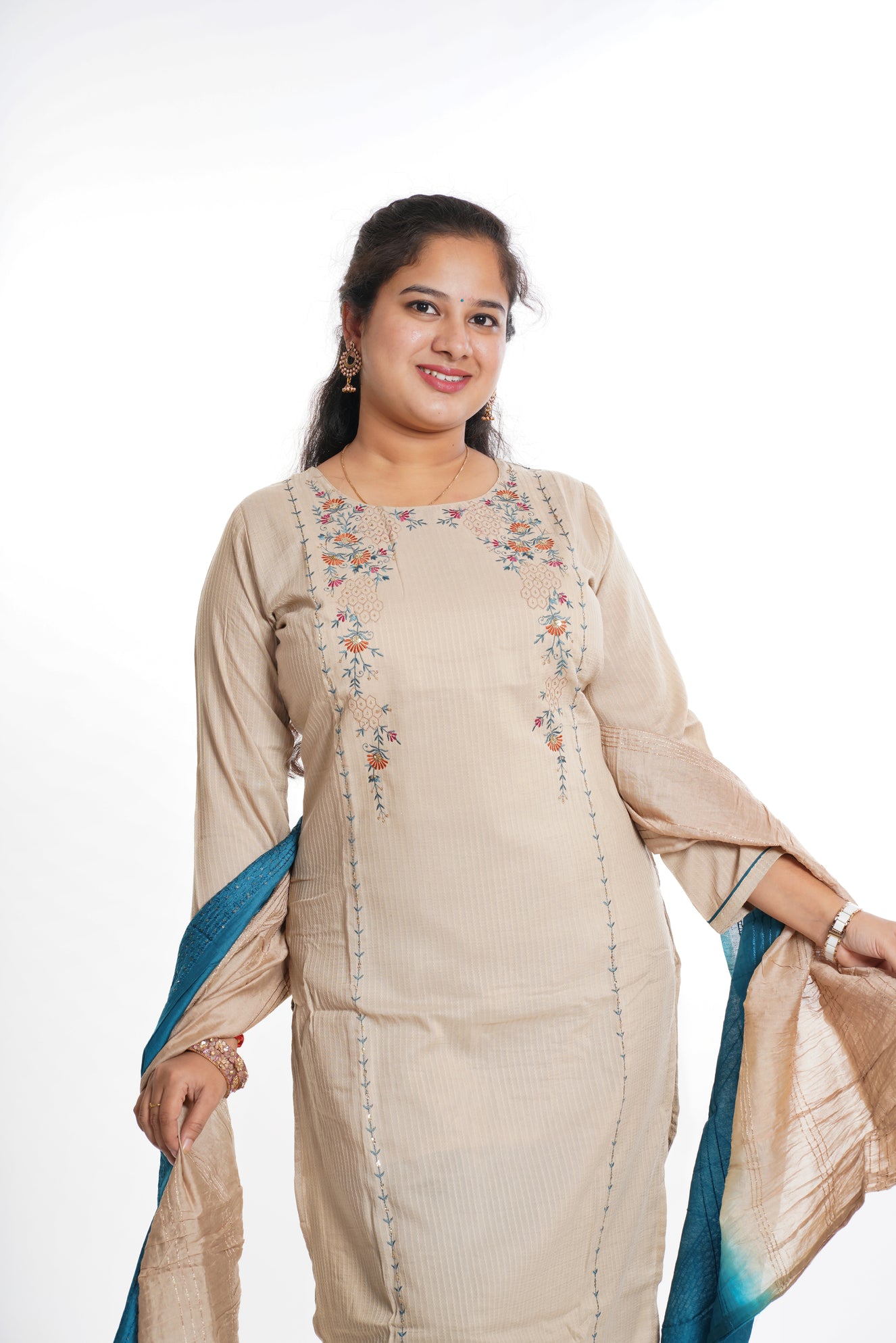 festive cotton kurti sets