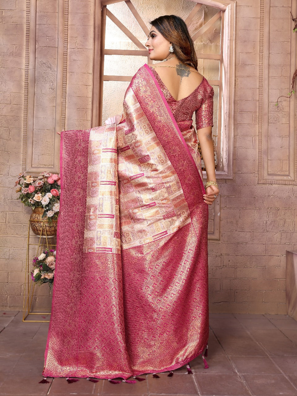 Bridal and festive Banarasi saree collection