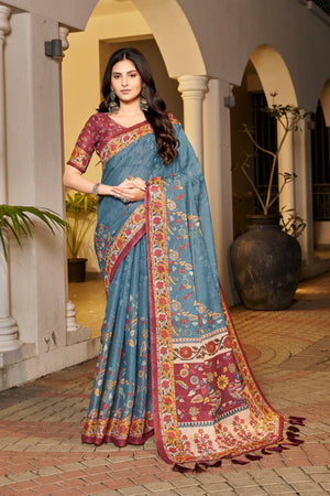Premium handloom saree festive wear