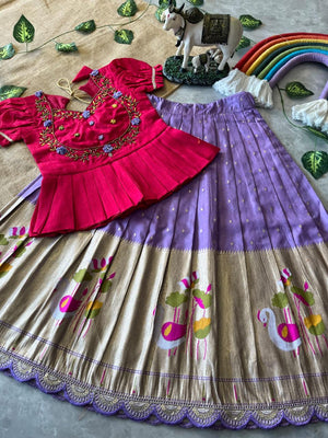 girls traditional lehenga dress