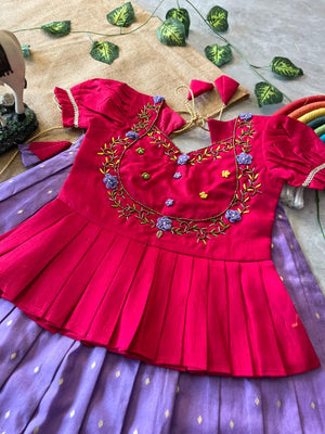 kids wedding lehenga choli set