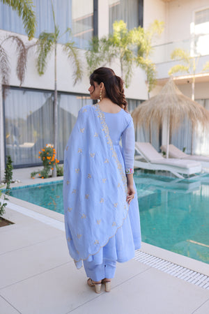 Traditional gown set for wedding and festive wear