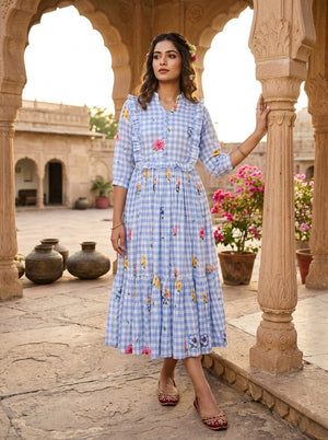 Printed kurti for office wear and casual styling