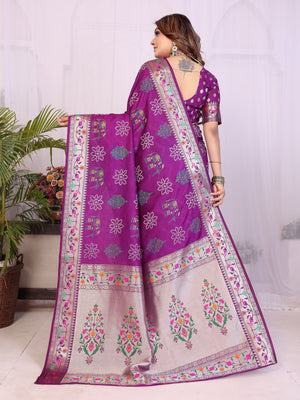 Dola Silk Bandhej Saree Online For Women
