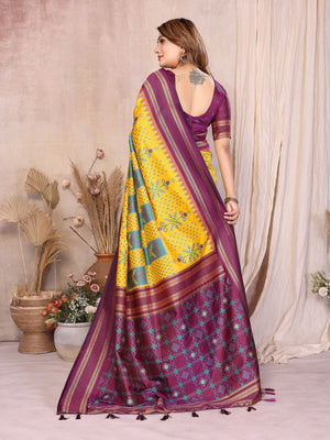 ikat design sarees