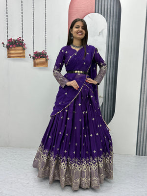 Fully Stitched Lehenga