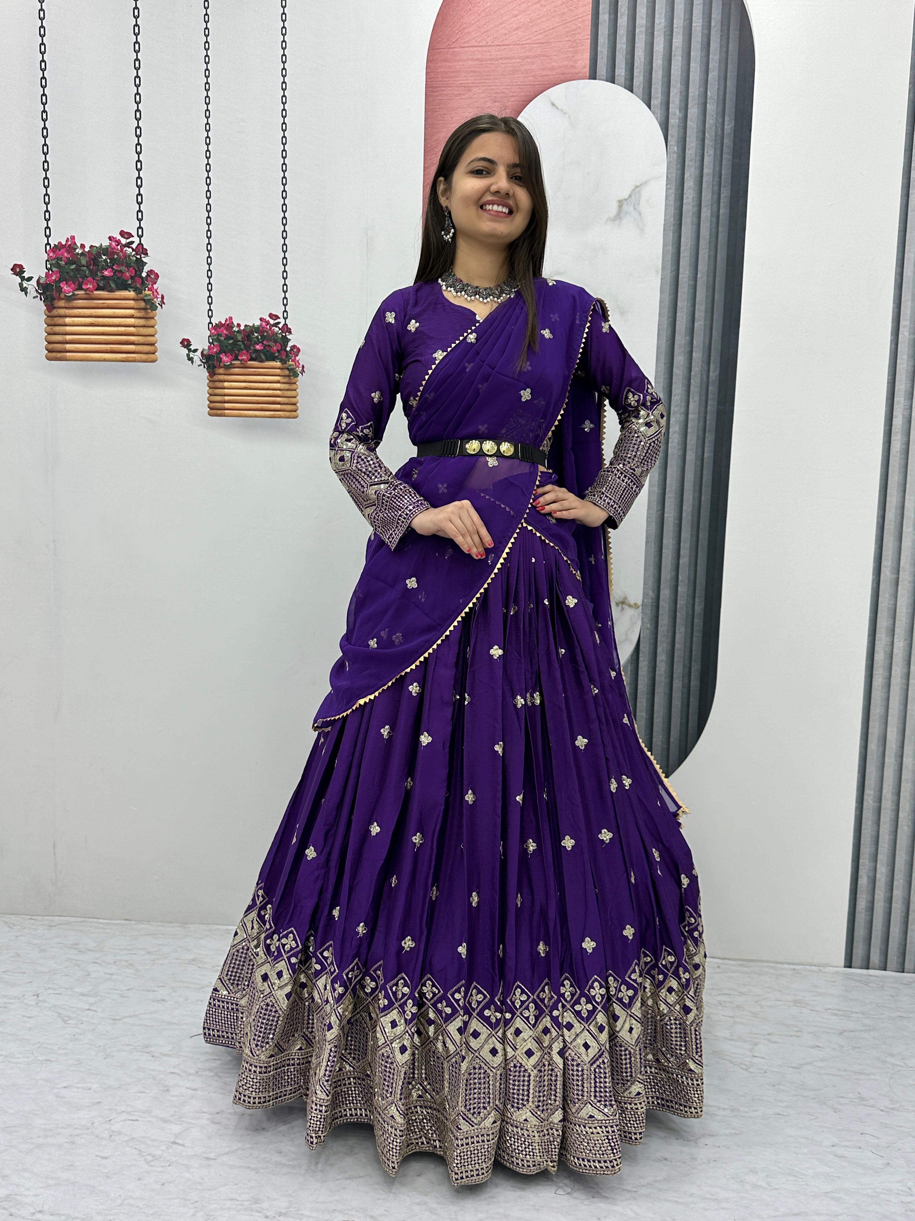 Fully Stitched Lehenga