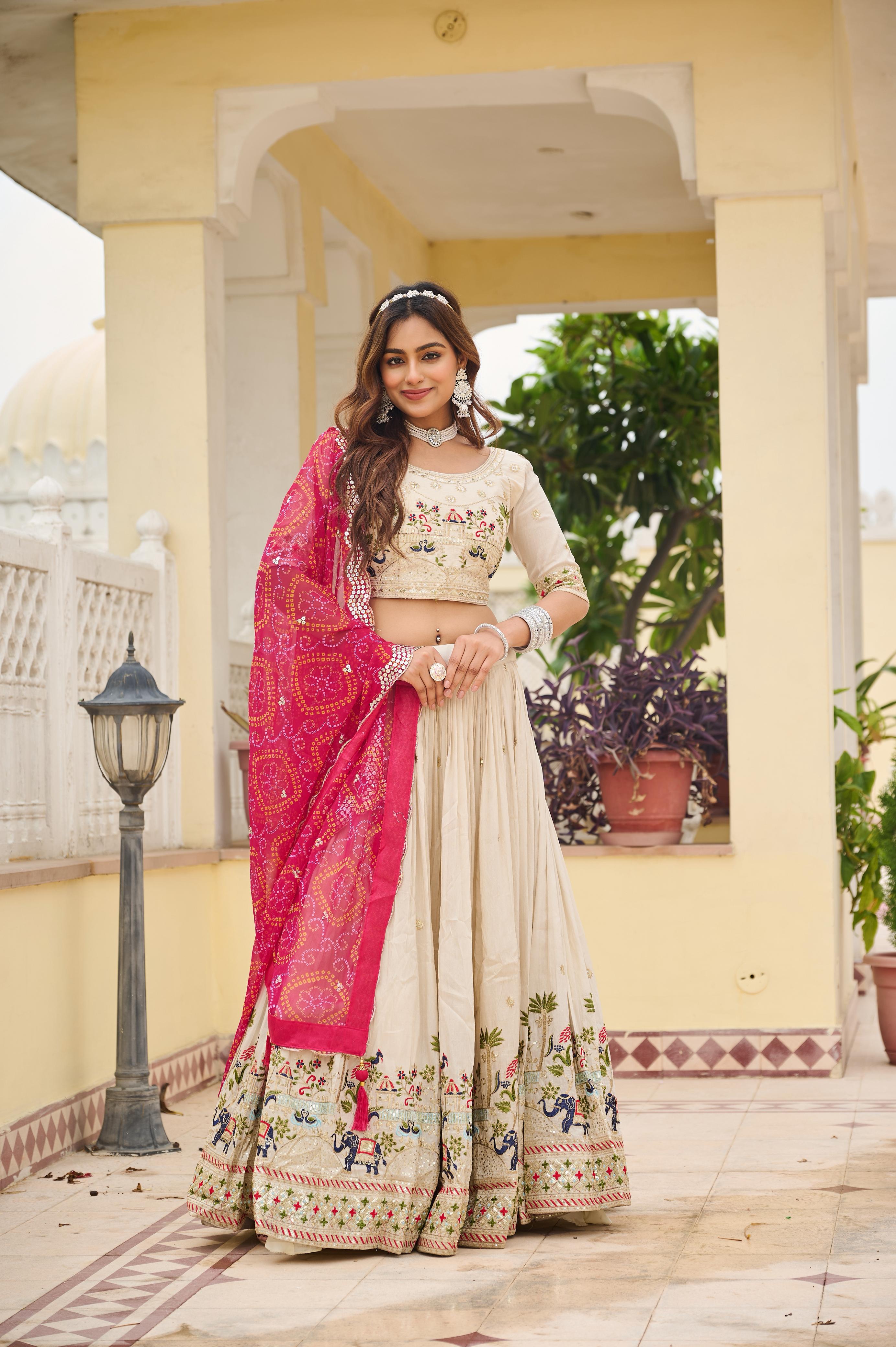 Stitched Wedding Lehenga Choli for women vastralyn