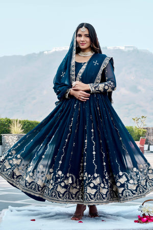 vastralyn collection latest designer long gown