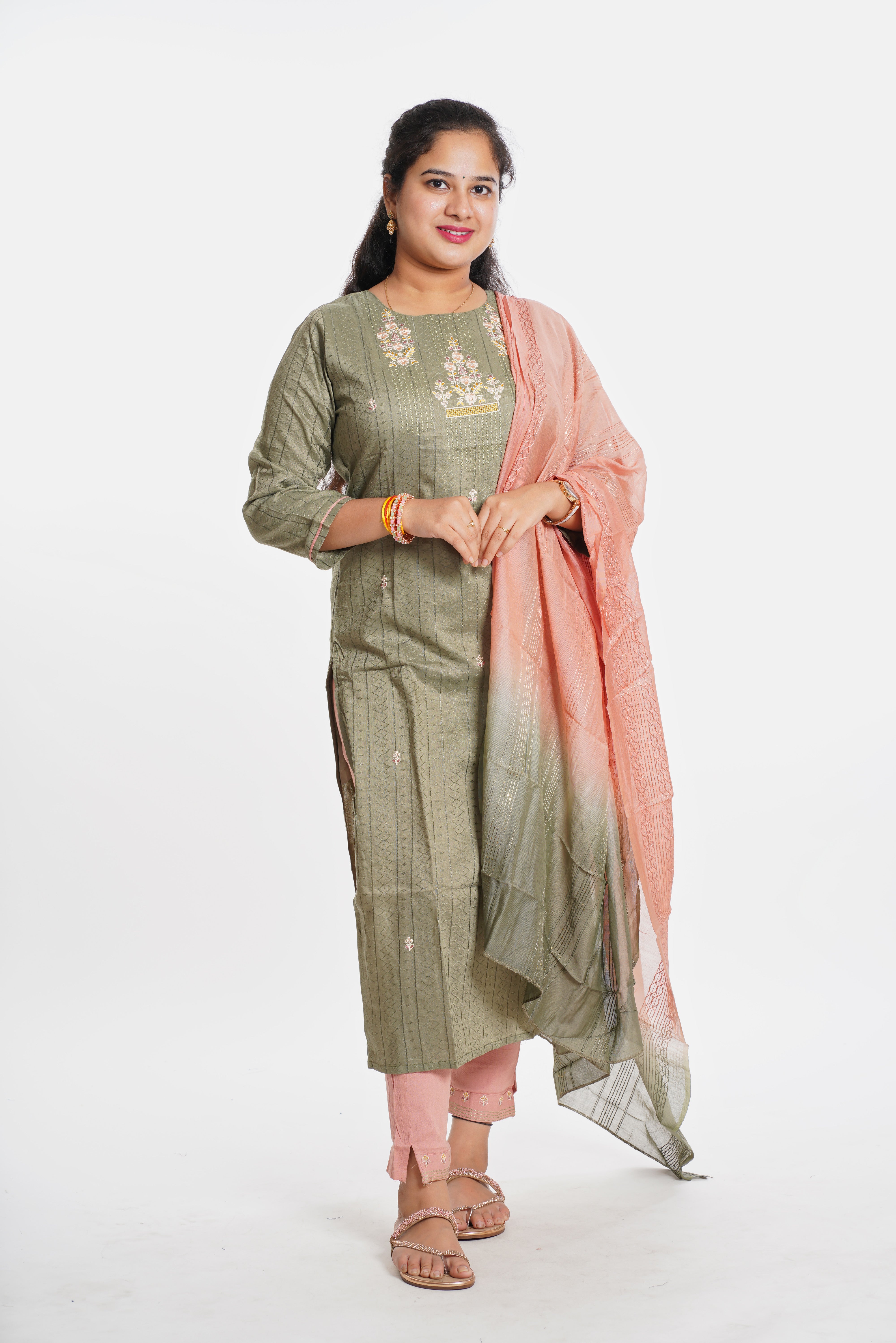 3 piece kurti set