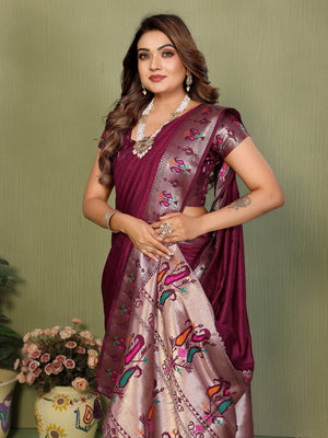 Shop Paithani Silk Sarees Collection Online