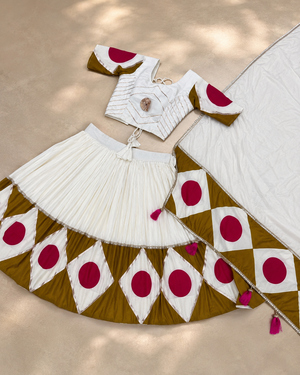 Pure cotton ethnic lehenga choli set