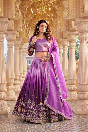 Heavy Embroidery Lehenga Choli for Women