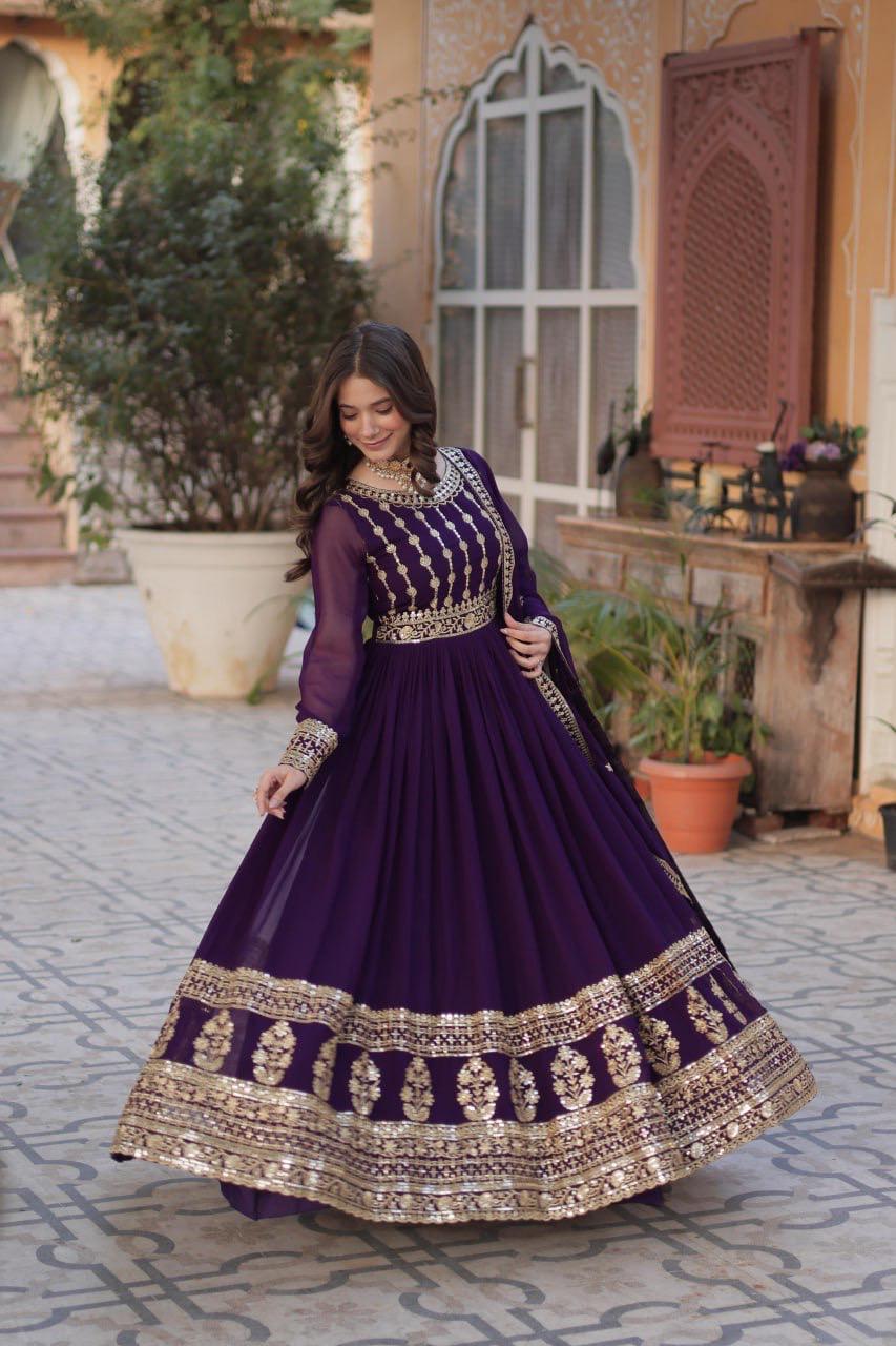 ethnic gown for women