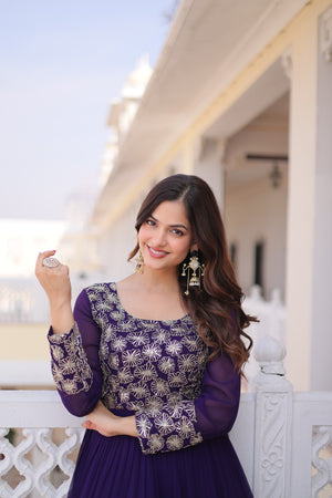 party wear gown for women