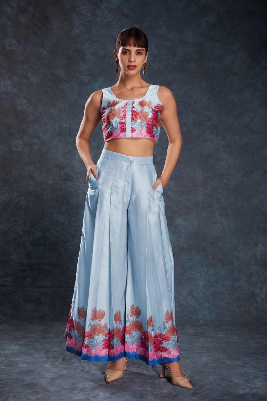 sky blue co-ord set