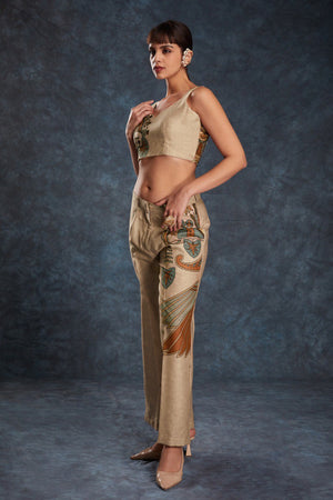 crop top and pant set India