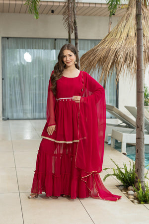 Ready to Wear Sharara Set for Navratri Celebrations