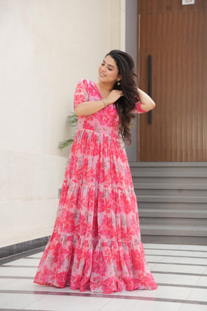women’s flared gown