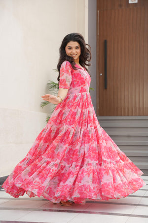 georgette gown online