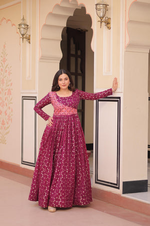 ethnic party wear gown