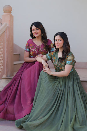 vastralyn Festive Wear Gown