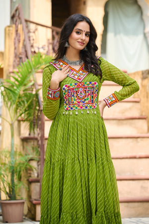 Faux Georgette Dress