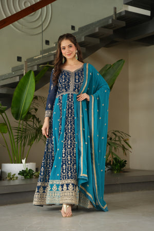 Shop Designer Faux Georgette Dresses in India
