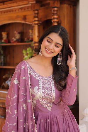 Lavender Festive Dress