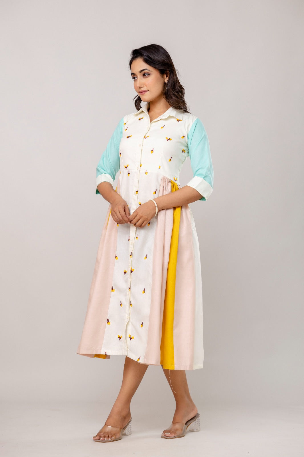 vastralyn  flare kurti