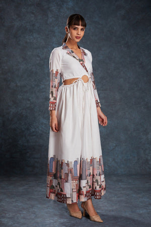 linen maxi dress India