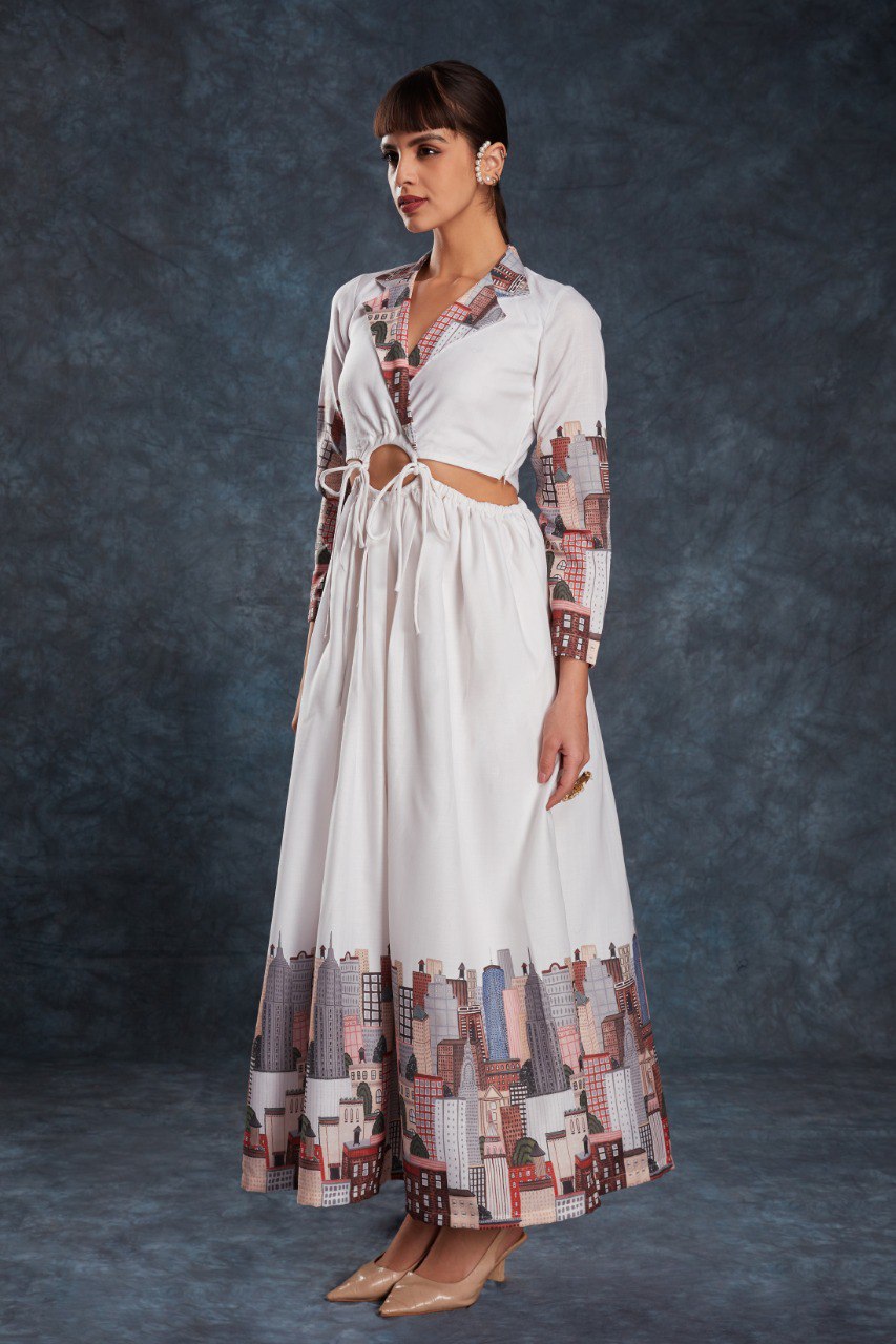 stylish long dress for women