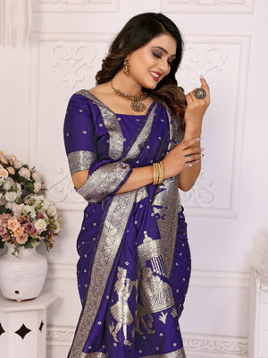 elegant party wear saree